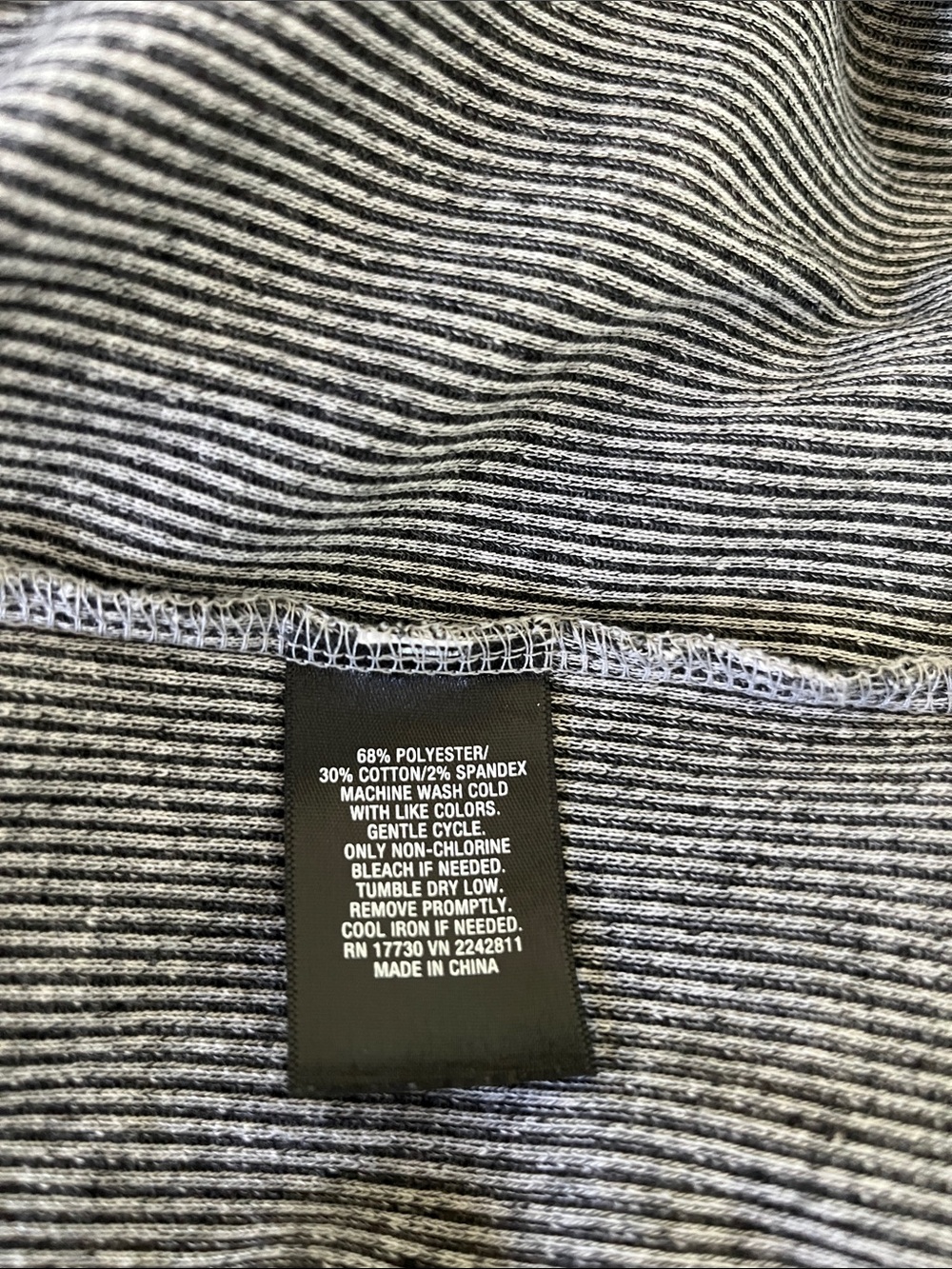 Mossimo ribbed pinstripe sleeveless mid dress - Picture 4 of 9